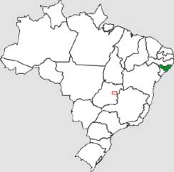 Mapa de Alagoas