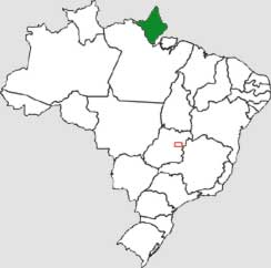 Mapa do Amapá